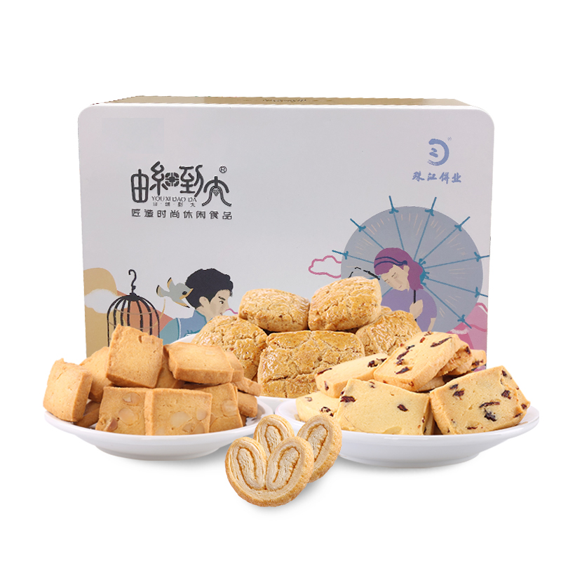长方形铁盒装
